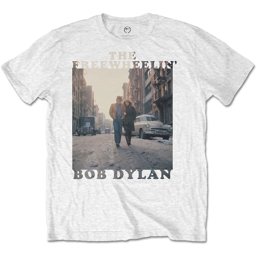 Bob Dylan Unisex T-Shirt: The Freewheelin' (Large)