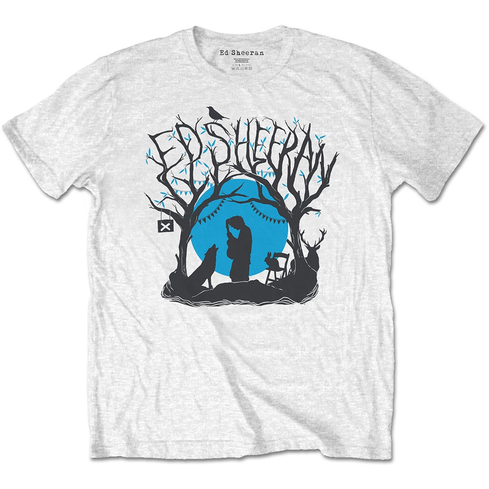 Ed Sheeran Unisex T-Shirt: Woodland Gig (X-Large)