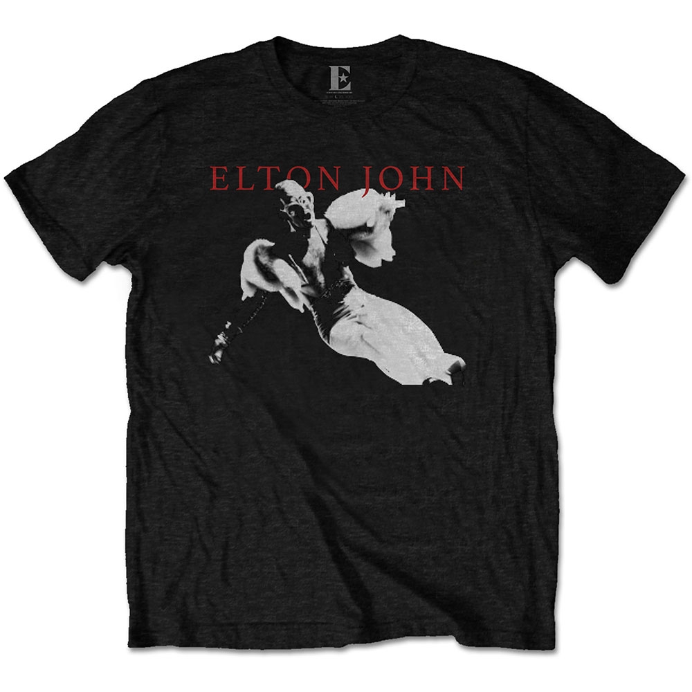 Elton John Unisex T-Shirt: Homage 1 (X-Large)