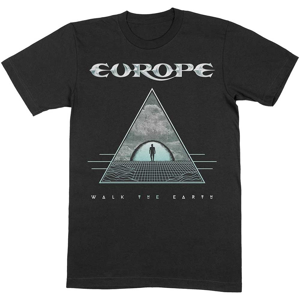 Europe Unisex T-Shirt: Walk The Earth (Medium)