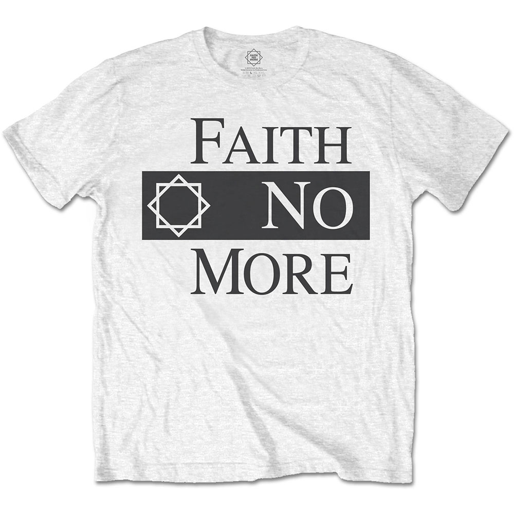 Faith No More Unisex T-Shirt: Classic Logo V.2. (Small)