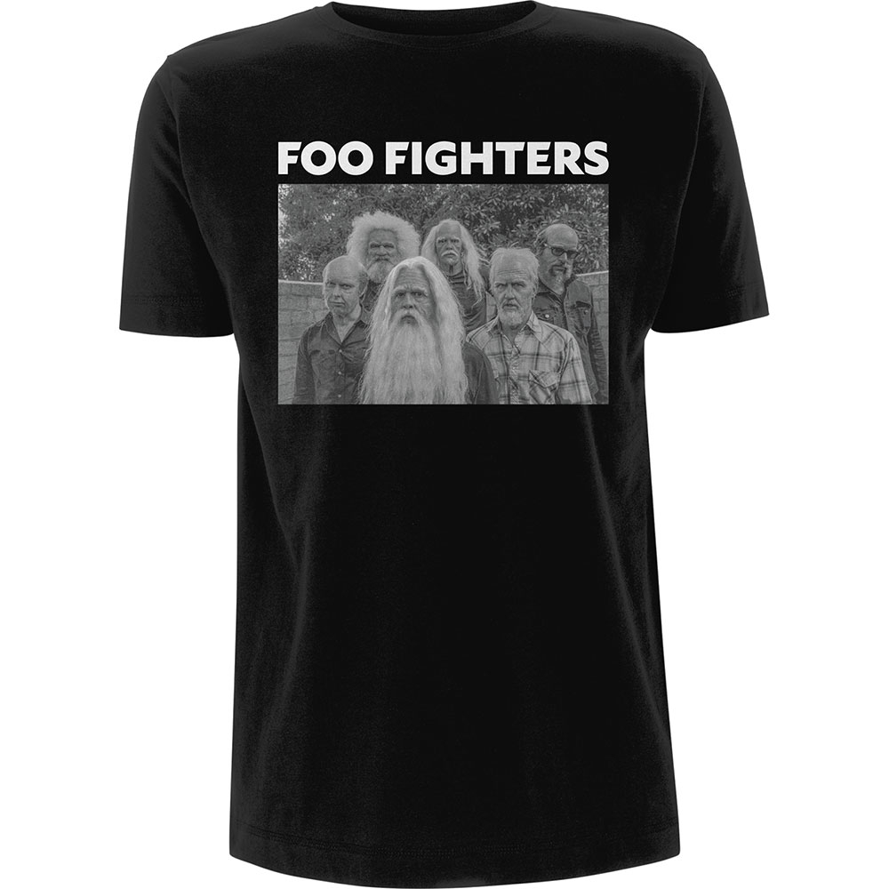 Foo Fighters Unisex T-Shirt: Old Band Photo (Large)