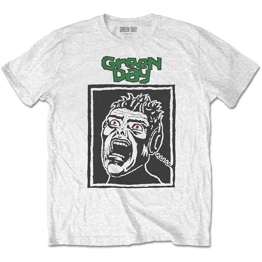 Green Day Unisex T-Shirt: Scream (Medium)