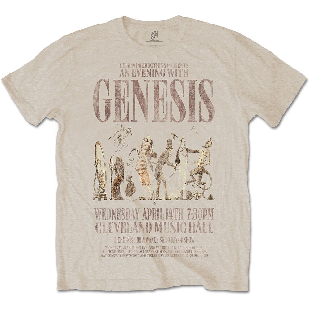 Genesis Unisex T-Shirt: An Evening With (Small)