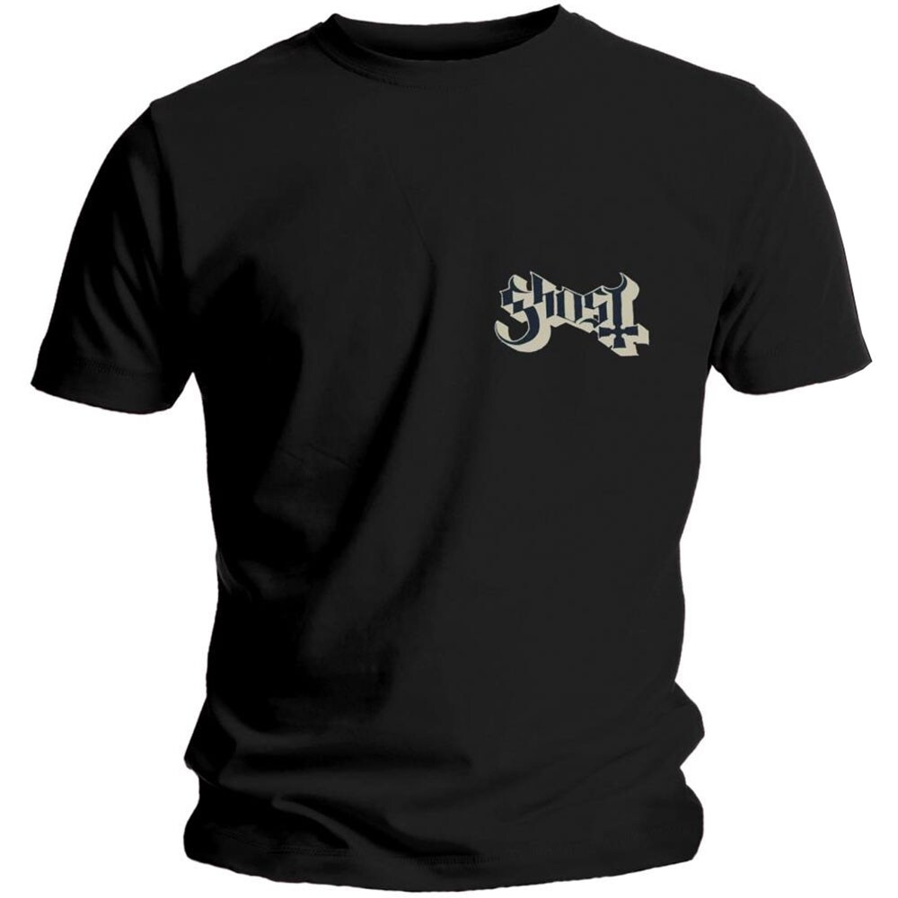 Ghost Unisex T-Shirt: Pocket Logo (X-Large)