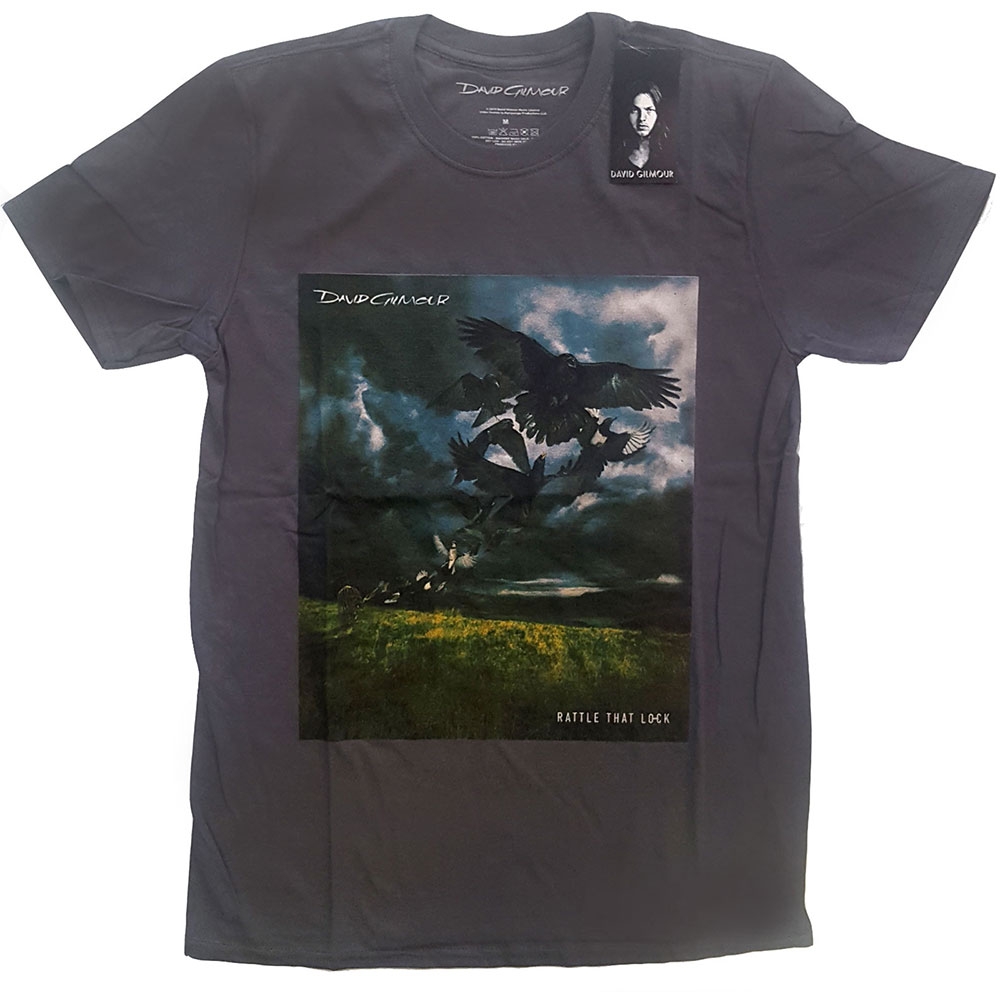 David Gilmour Unisex T-Shirt: Rattle That Lock (X-Large)