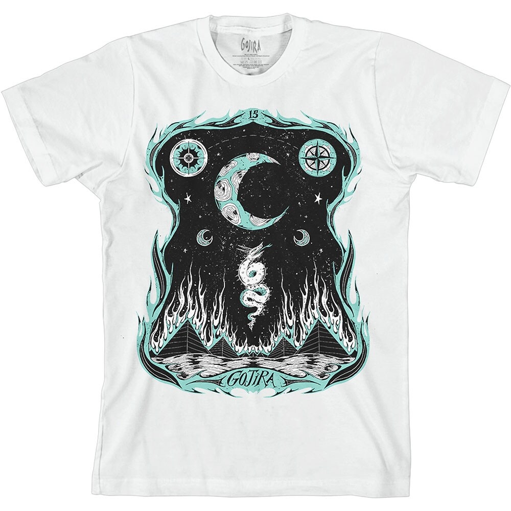 Gojira Unisex T-Shirt: Dragons Dwell (X-Large)