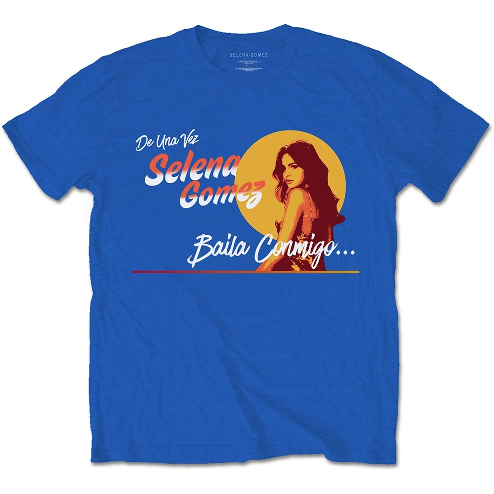 Selena Gomez Unisex T-Shirt: Mural (Large)