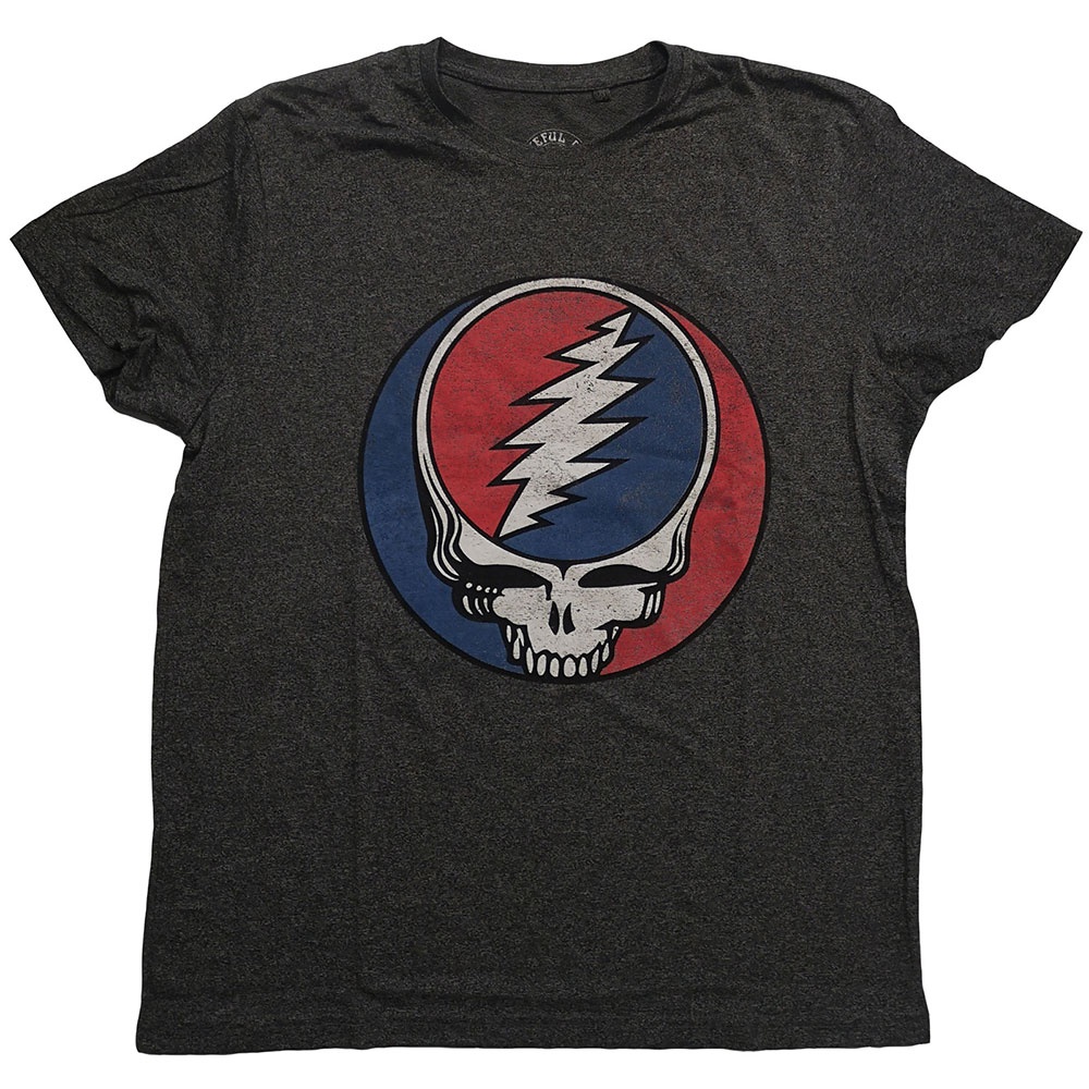 Grateful Dead Unisex T-Shirt: Steal Your Face Classic (Medium)