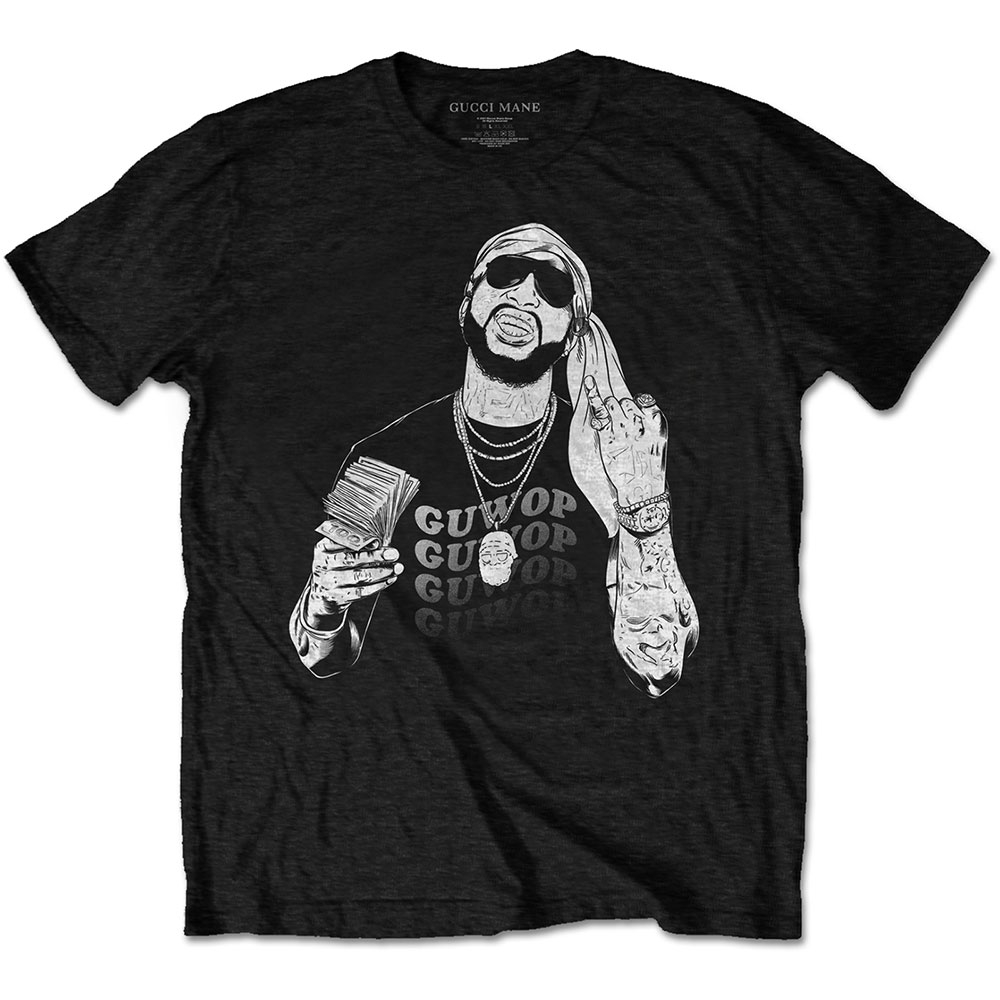 Gucci Mane (GUWOP) Unisex T-Shirt: Pinkies Up (XX-Large)