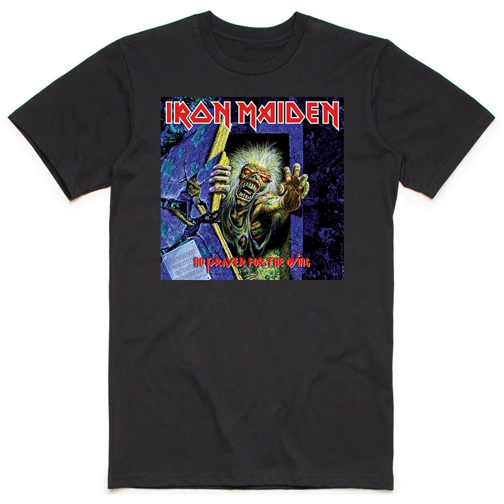 Iron Maiden Unisex T-Shirt: No Prayer for the Dying (Small)