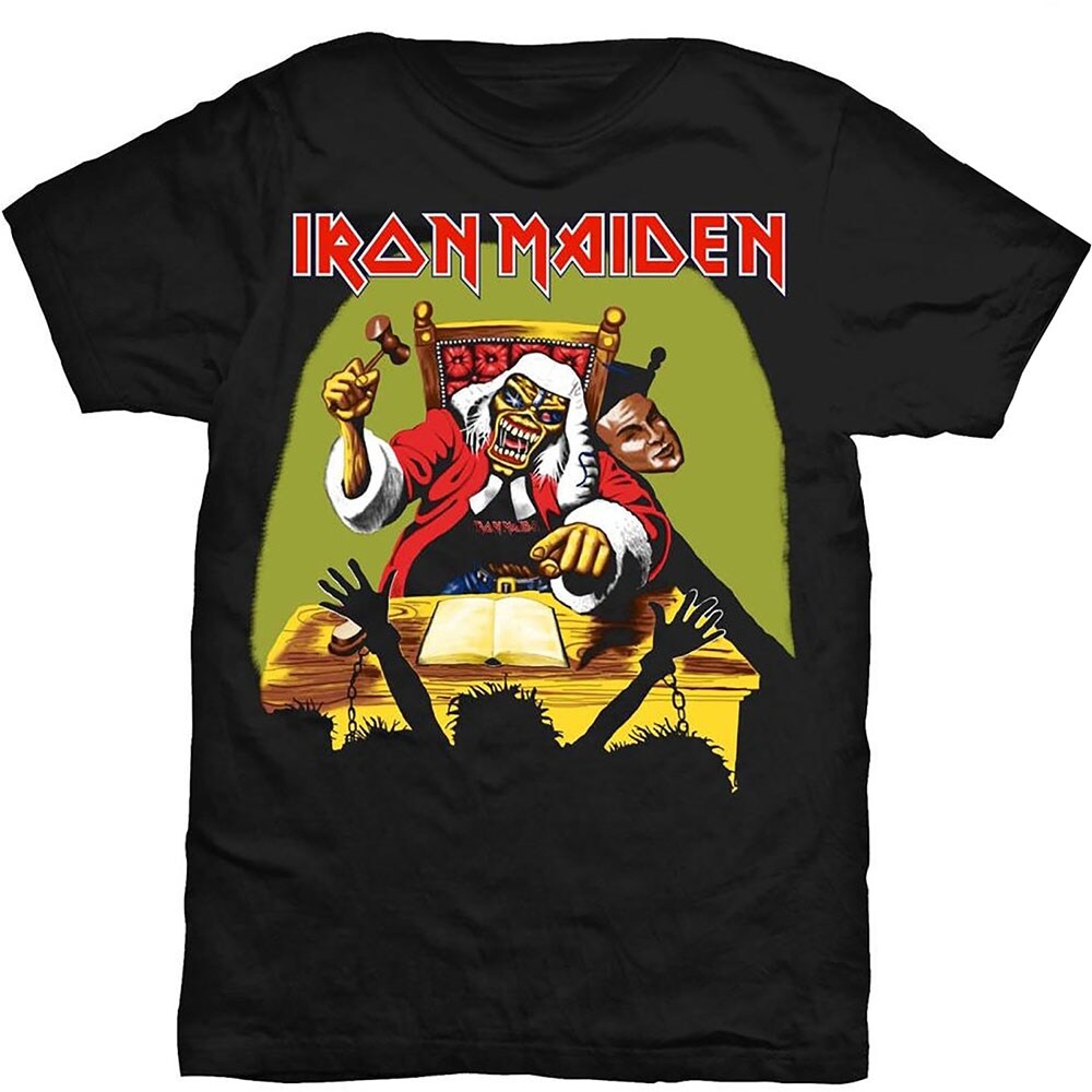 Iron Maiden Unisex T-Shirt: Deaf Sentence (Medium)