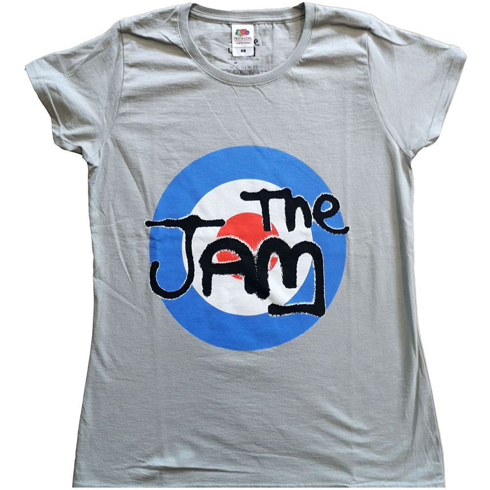 The Jam Ladies Tee: Spray Target Logo (Medium)