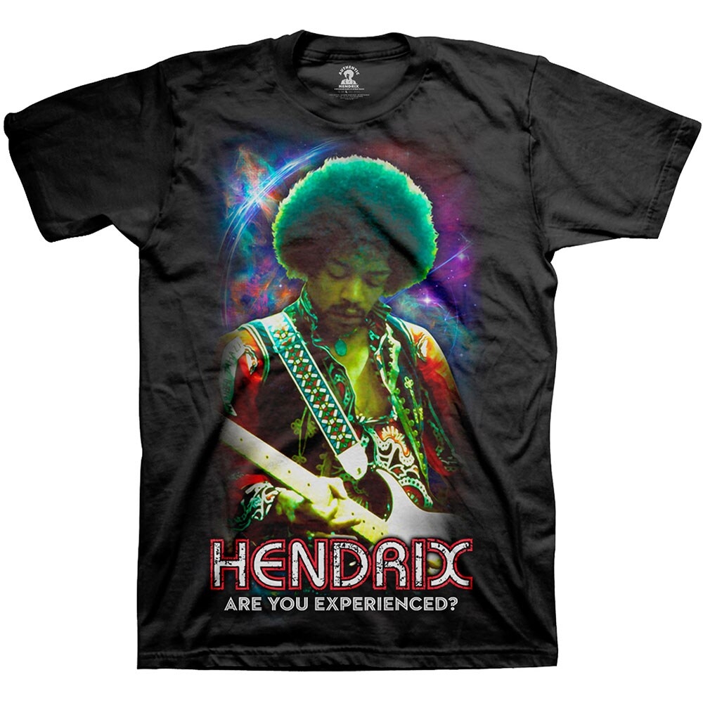 Jimi Hendrix Unisex T-Shirt: Cosmic (Small)