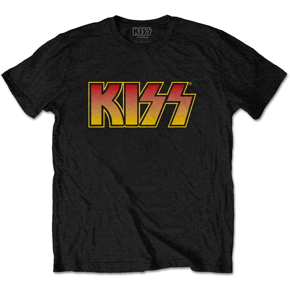 KISS Unisex T-Shirt: Classic Logo (Small)