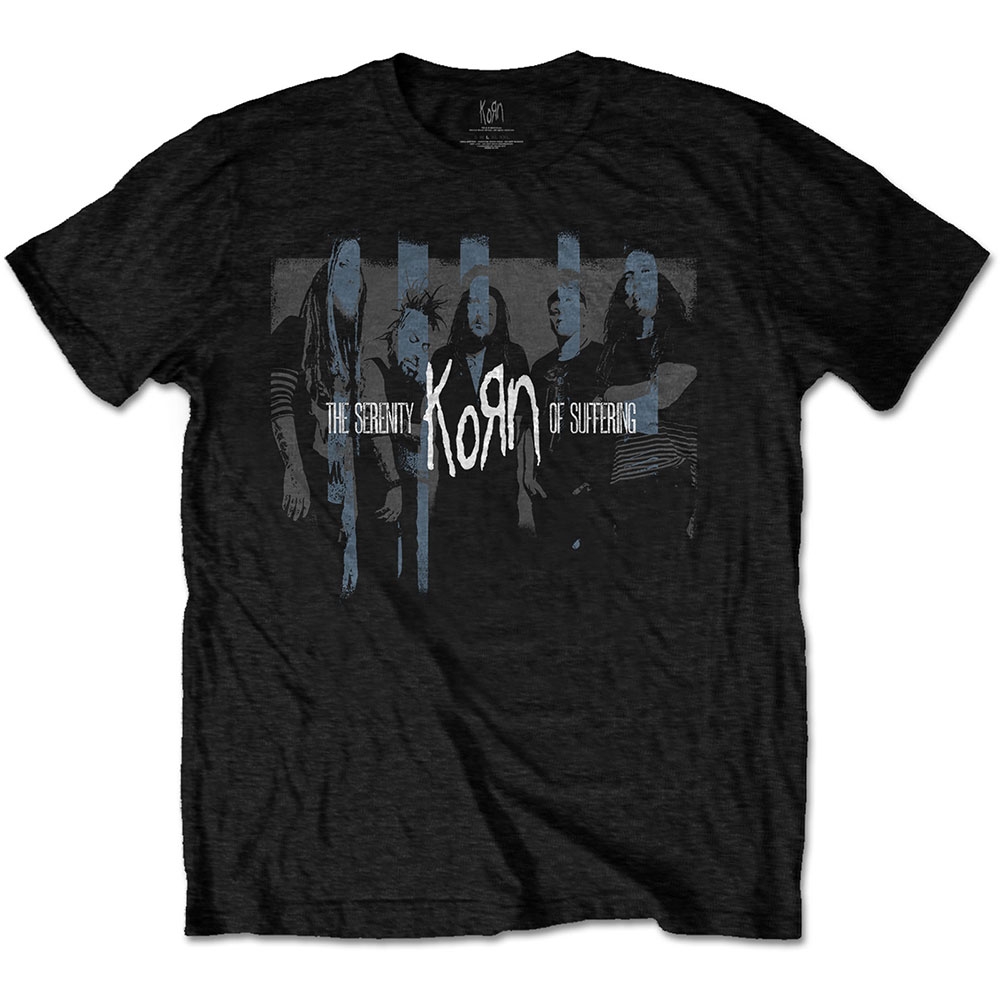 Korn Unisex T-Shirt: Block Photo (Small)