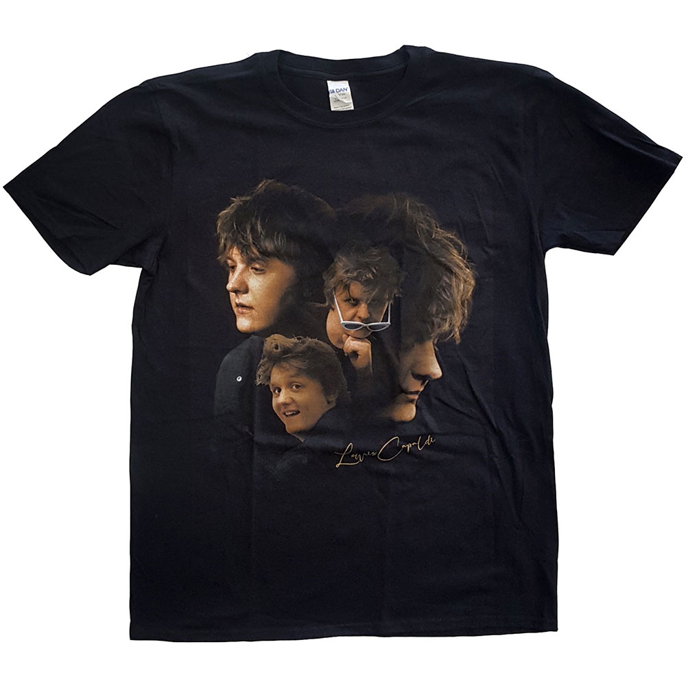 Lewis Capaldi Unisex T-Shirt: Photo Montage (Large)
