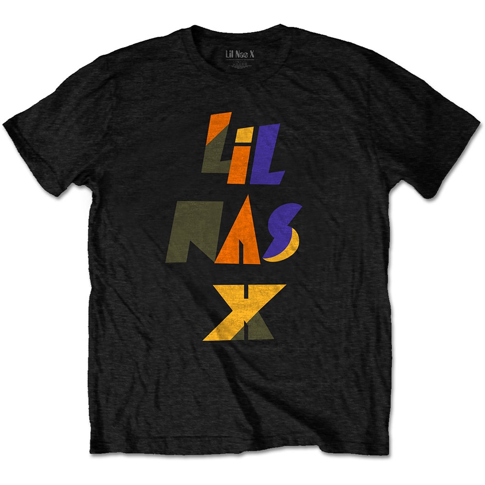 Lil Nas X Unisex T-Shirt: Scrap Letters (Large)