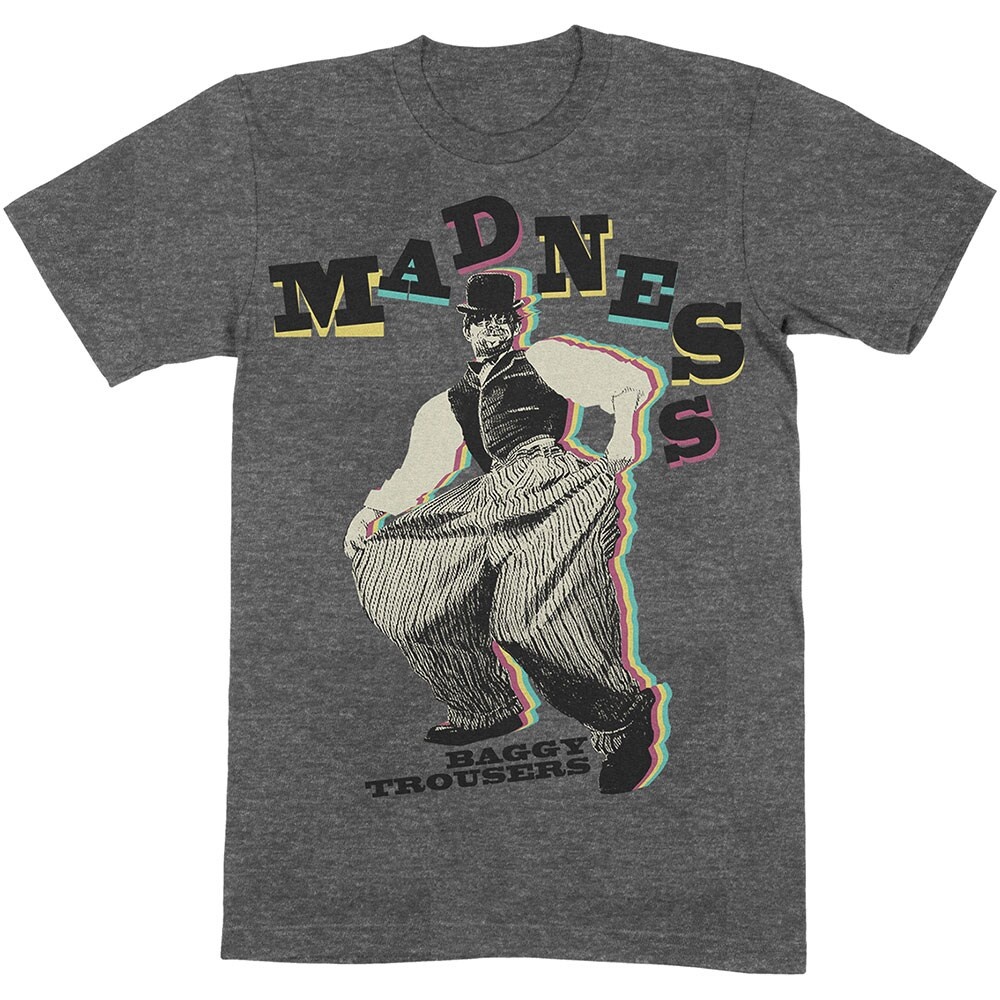 Madness Unisex T-Shirt: Baggy Trousers (X-Large)