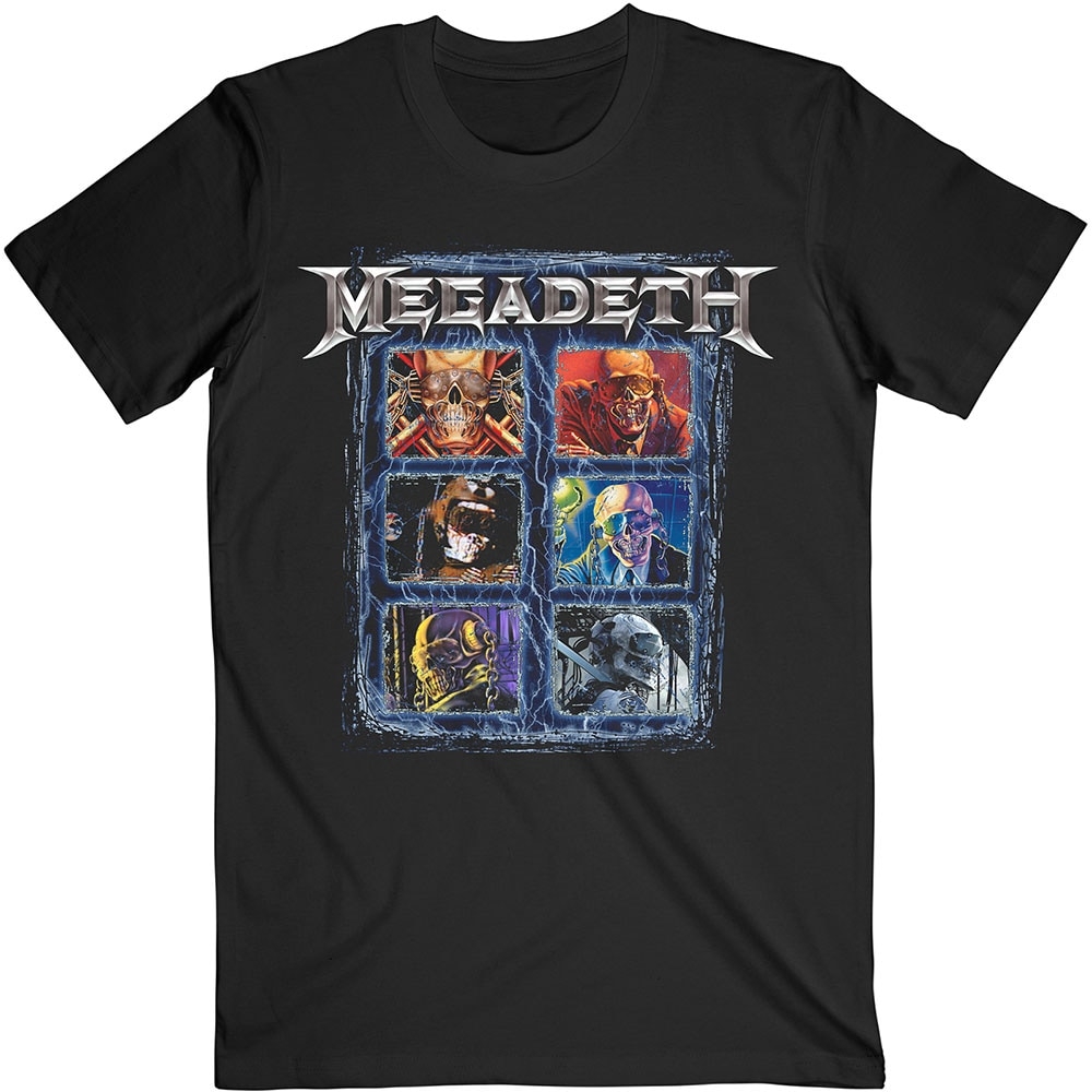Megadeth Unisex T-Shirt: Vic Head Grip (Medium)