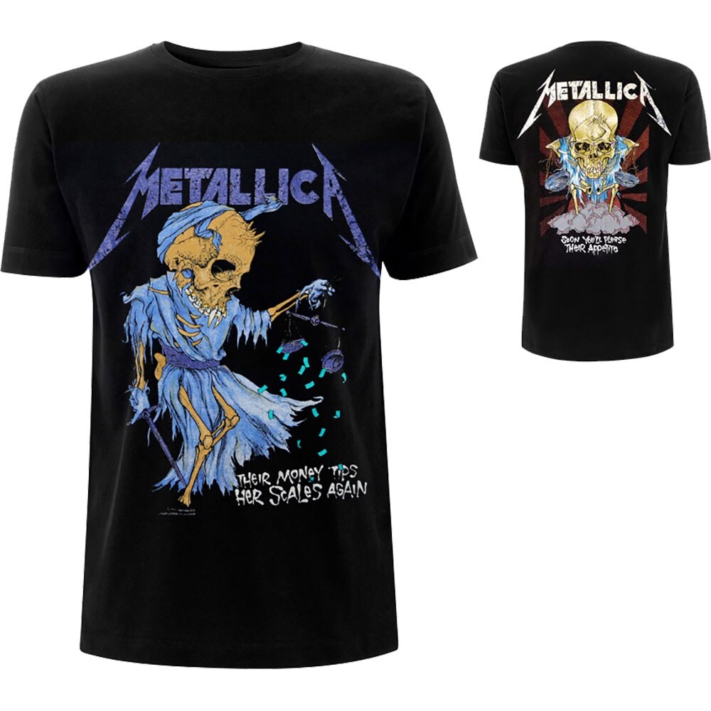 Metallica Unisex T-Shirt: Doris (Back Print) (XX-Large)
