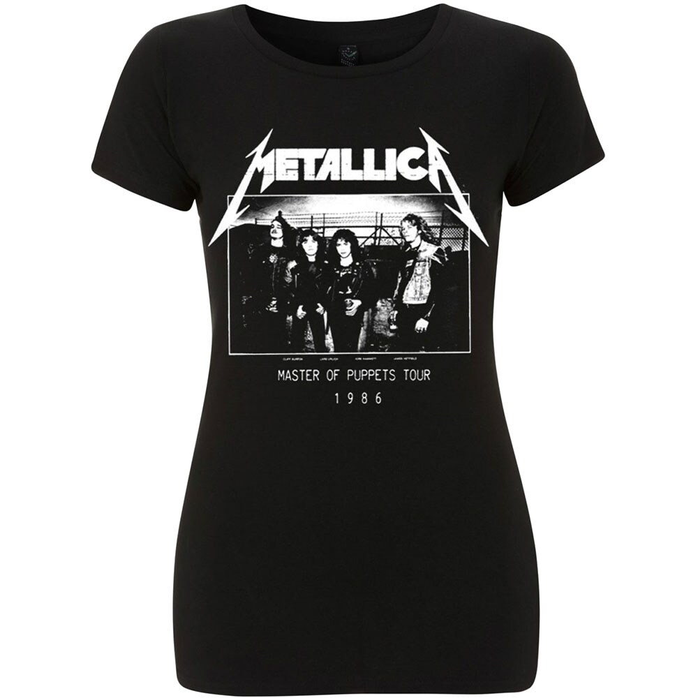 Metallica Ladies T-Shirt: MOP Photo Damage Inc Tour (Medium)