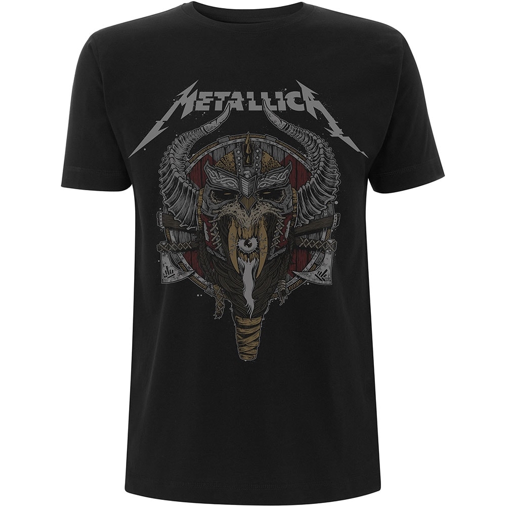 Metallica Unisex T-Shirt: Viking (Large)