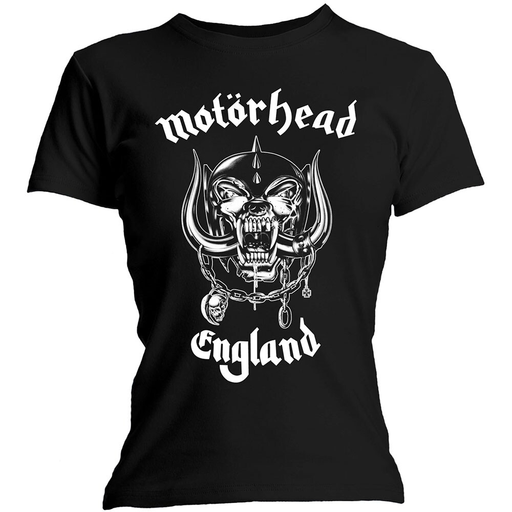 Motorhead Ladies T-Shirt: England (X-Large)