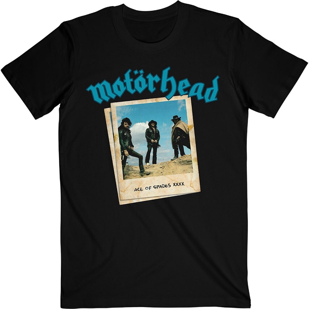 Motorhead Unisex T-Shirt: Ace of Spades Photo (X-Large)