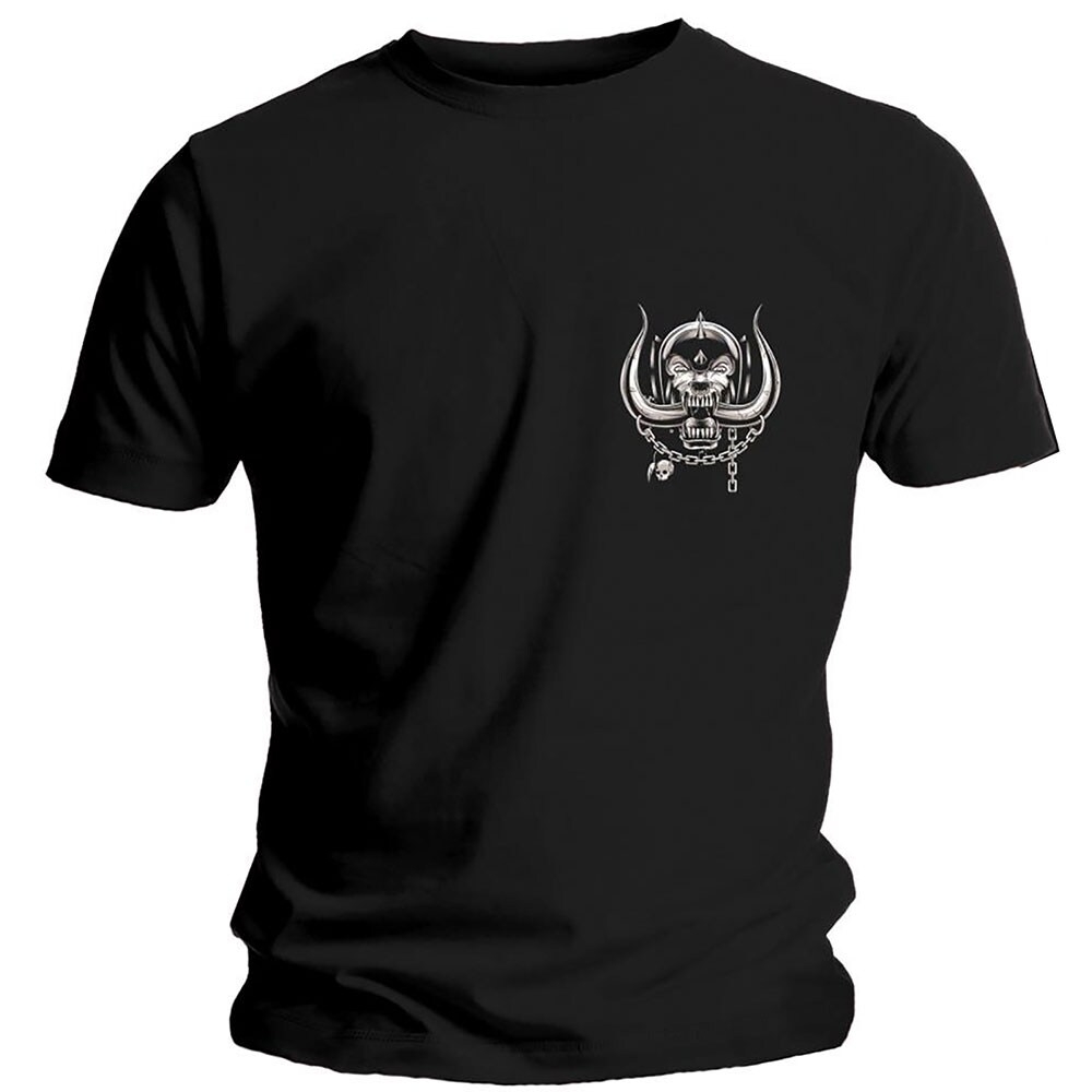 Motorhead Unisex T-Shirt: Pocket Logo (Large)