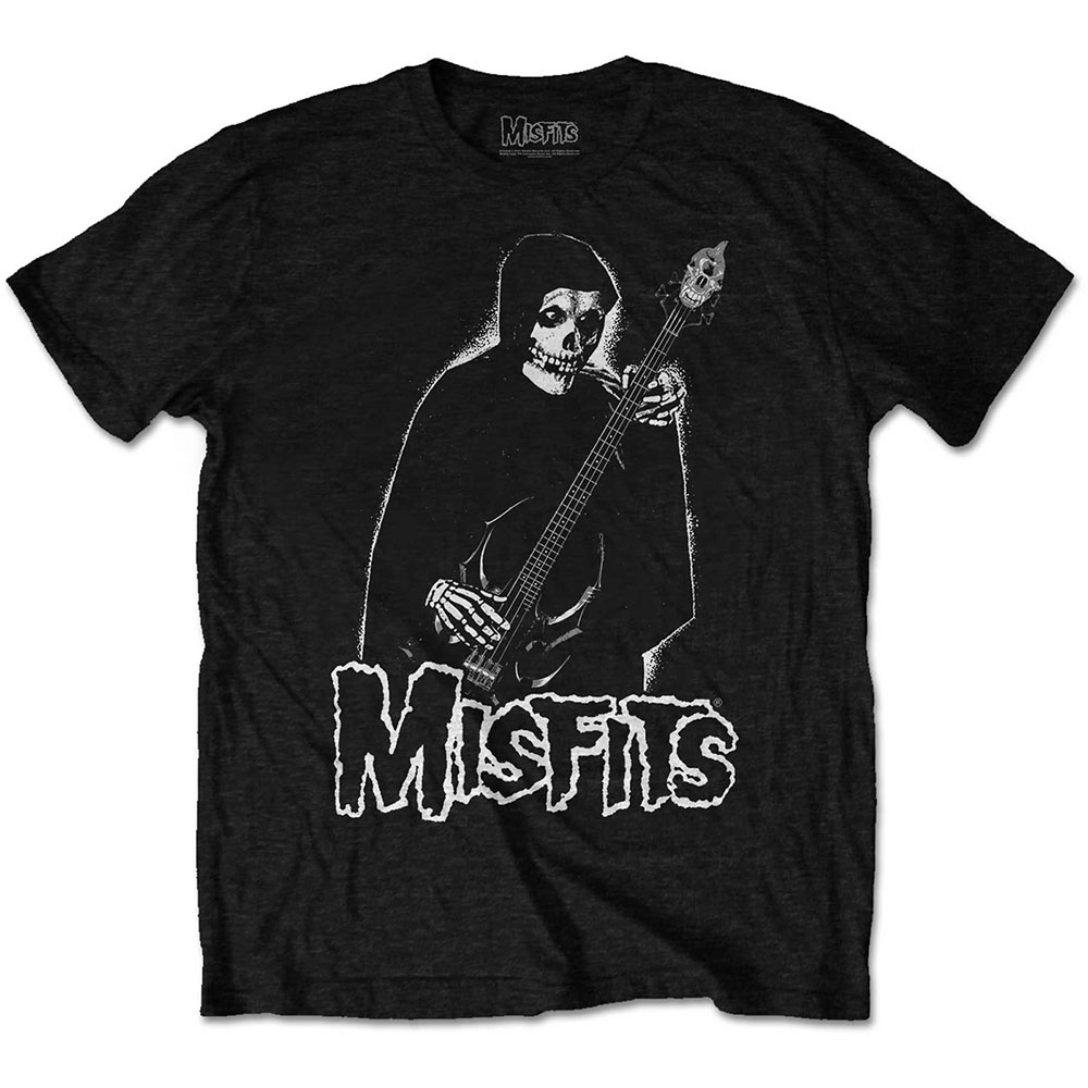 Misfits Unisex T-Shirt: Bass Fiend (Small)