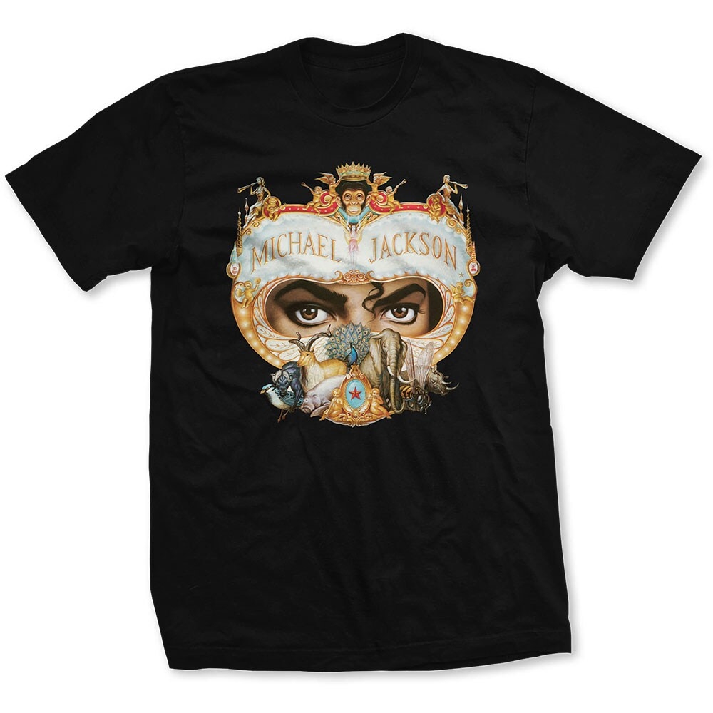 Michael Jackson Unisex T-Shirt: Dangerous (Large)