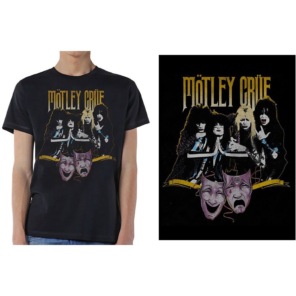 Motley Crue Unisex T-Shirt: Theatre Vintage (Medium)