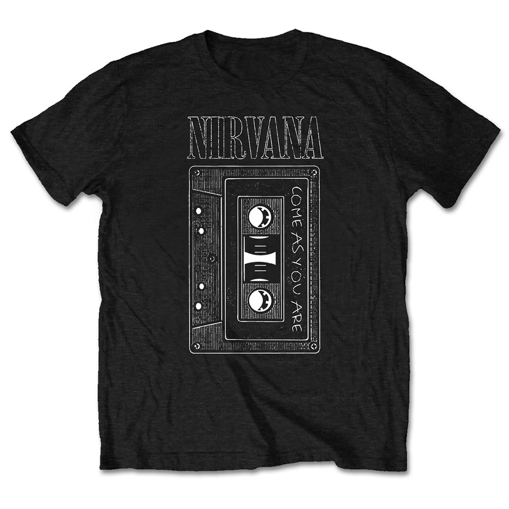 Nirvana Unisex T-Shirt: As You Are Tape (X-Large)