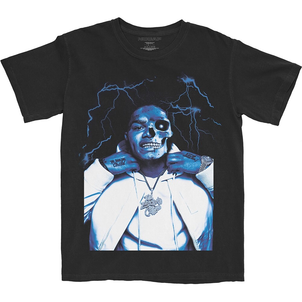 NoCap Unisex T-Shirt: Half Skele (XX-Large)
