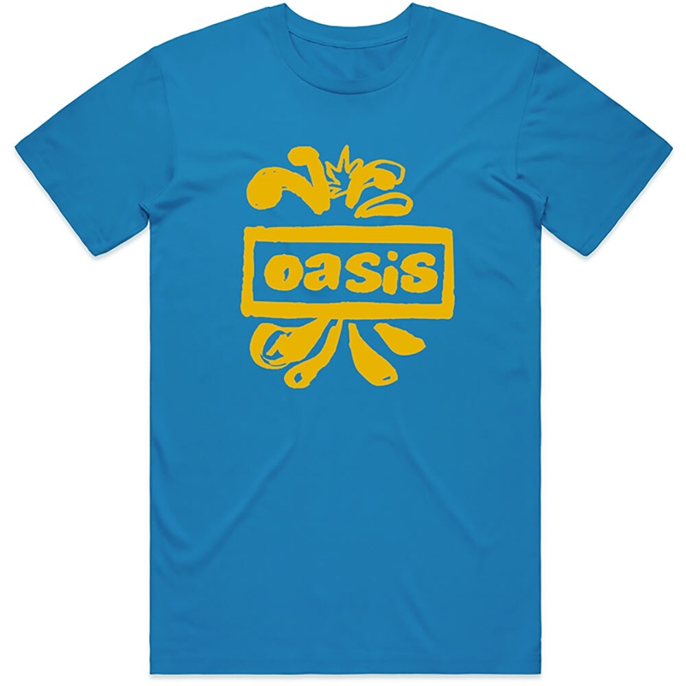 Oasis Unisex T-Shirt: Drawn Logo (Medium)