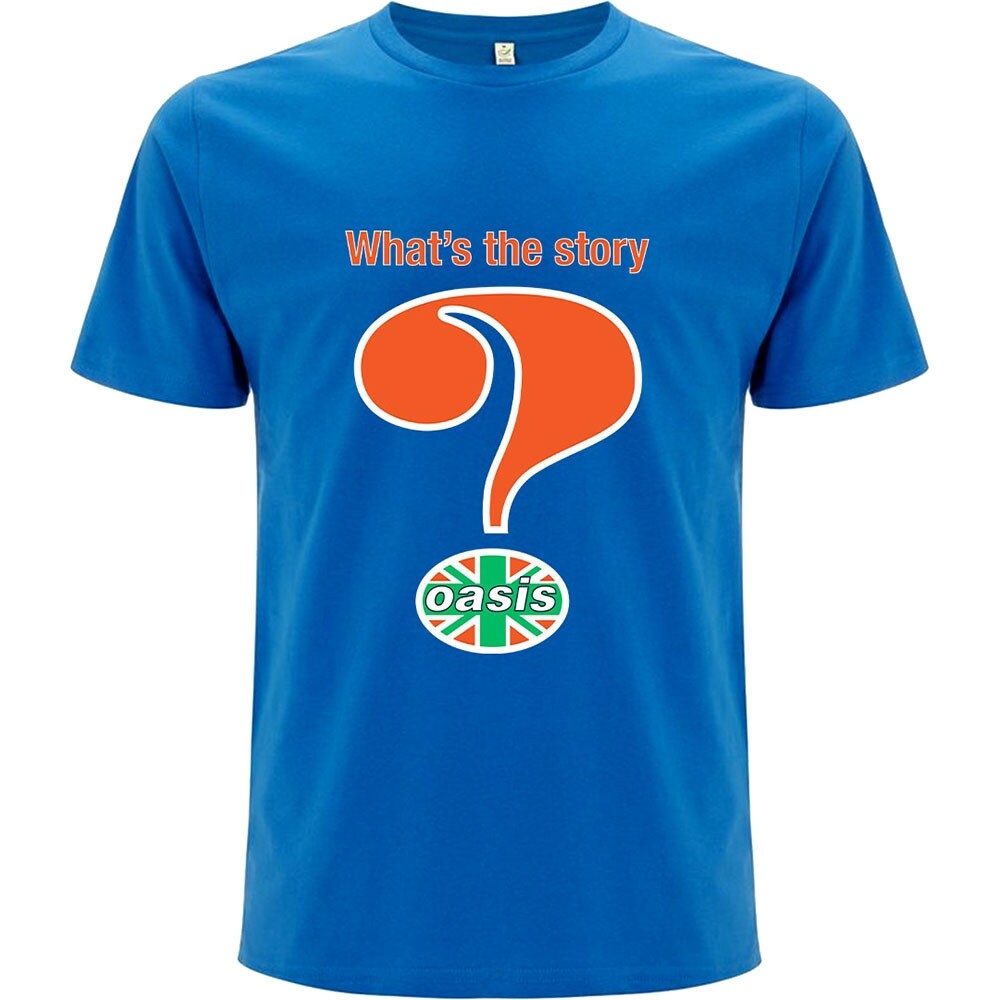 Oasis Unisex T-Shirt: Question Mark (Small)