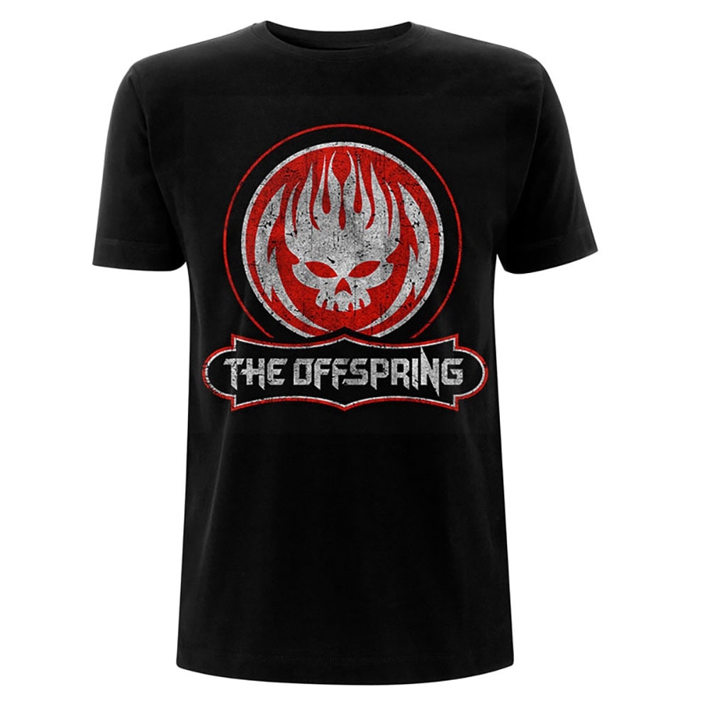 The Offspring Unisex T-Shirt: Distressed Skull (Small)