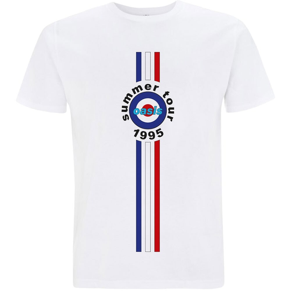 Oasis Unisex T-Shirt: Stripes '95 (Large)