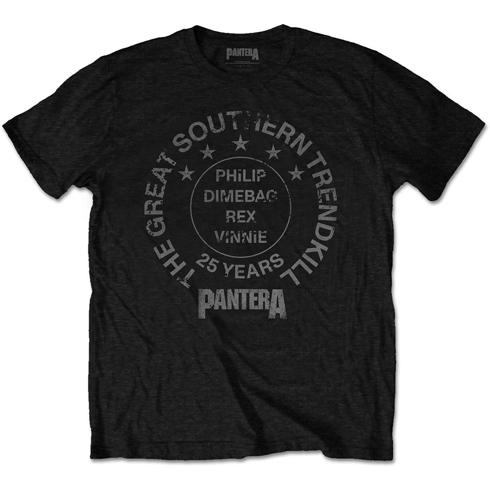 Pantera Unisex T-Shirt: 25 Years Trendkill (X-Large)