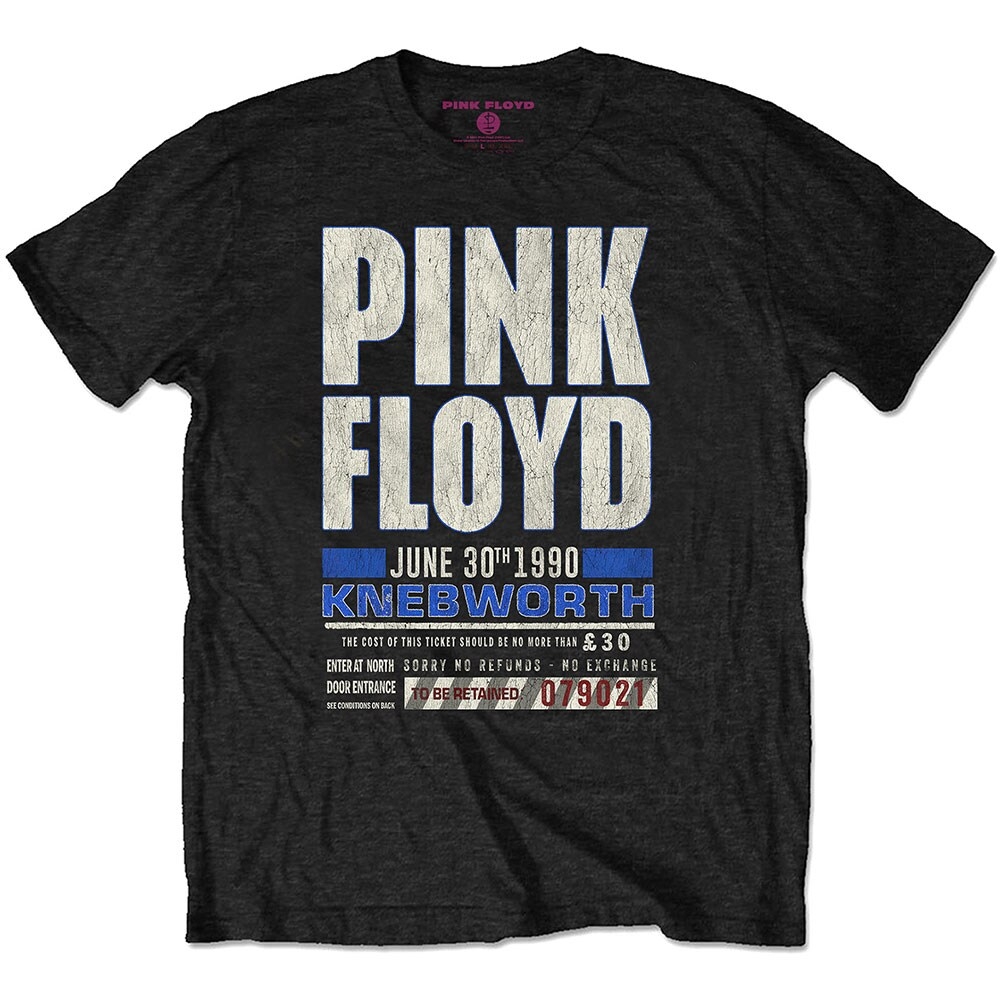 Pink Floyd Unisex T-Shirt: Knebworth '90 Red (XX-Large)