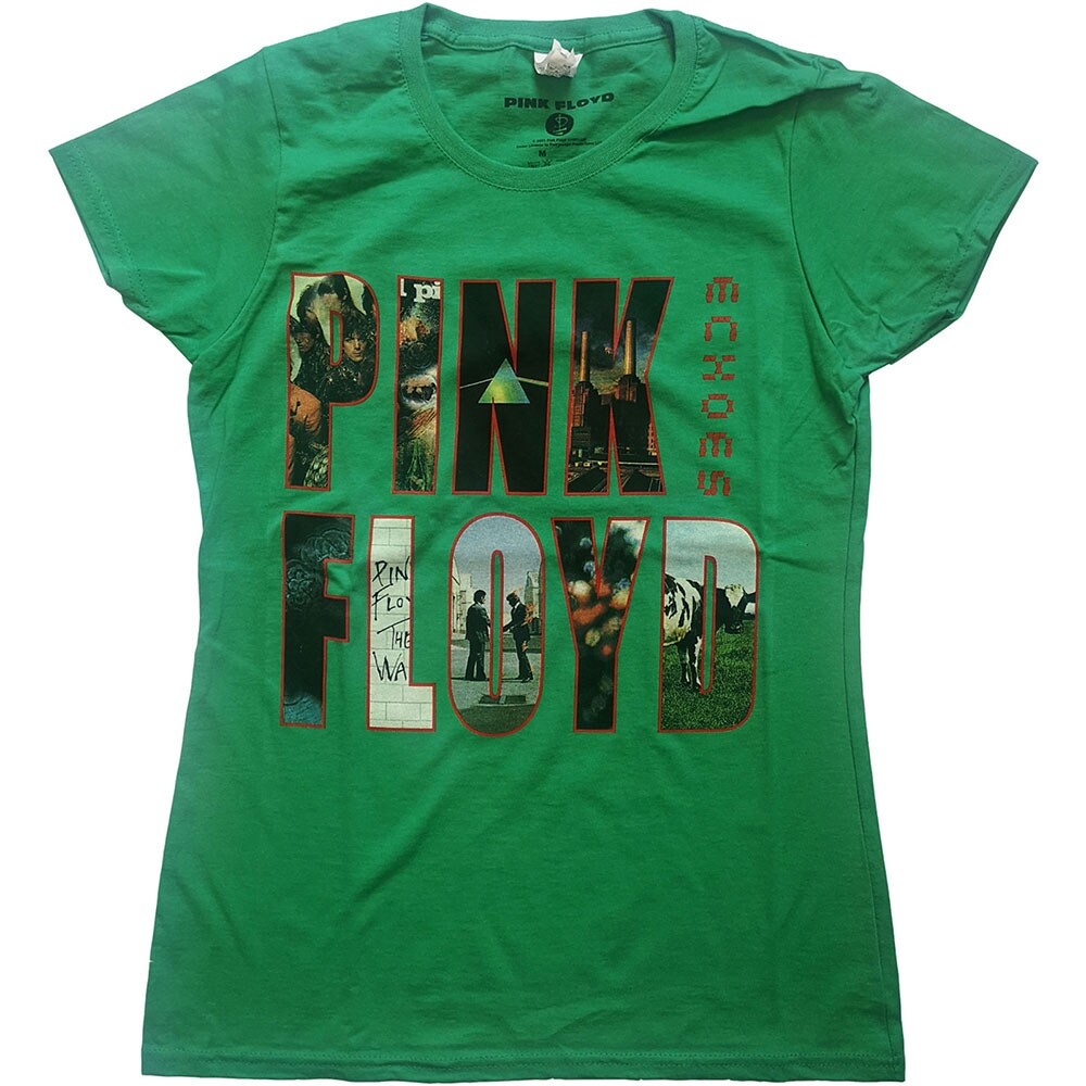 Pink Floyd Ladies T-Shirt: Echoes Album Montage (X-Large)