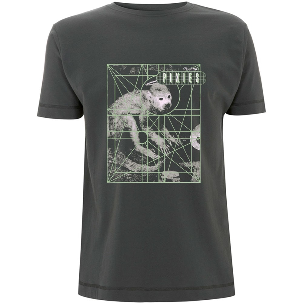 Pixies Unisex T-Shirt: Monkey Grid (X-Large)