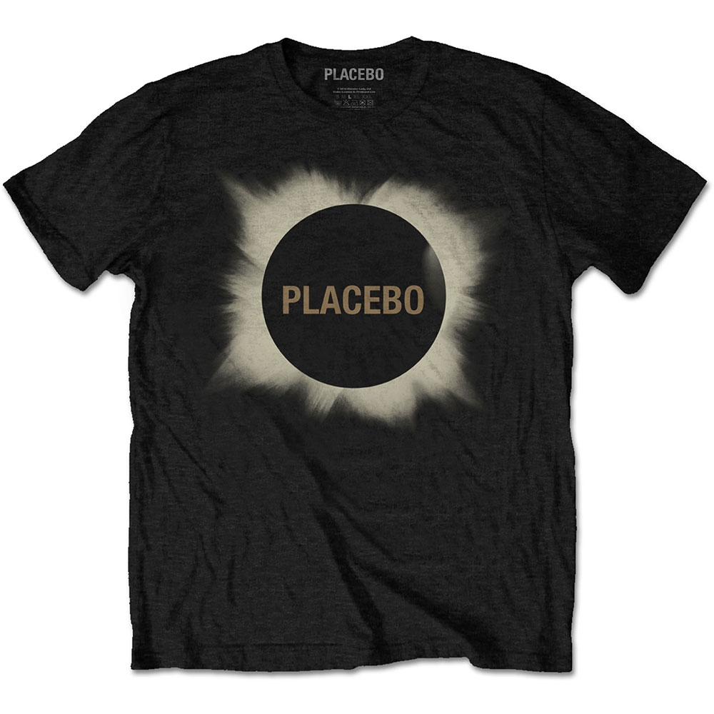 Placebo Unisex T-Shirt: Eclipse (XX-Large)