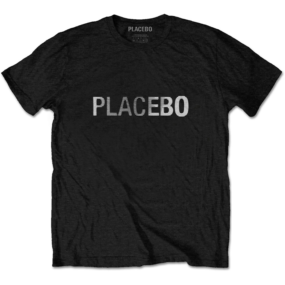 Placebo Unisex T-Shirt: Logo (Large)
