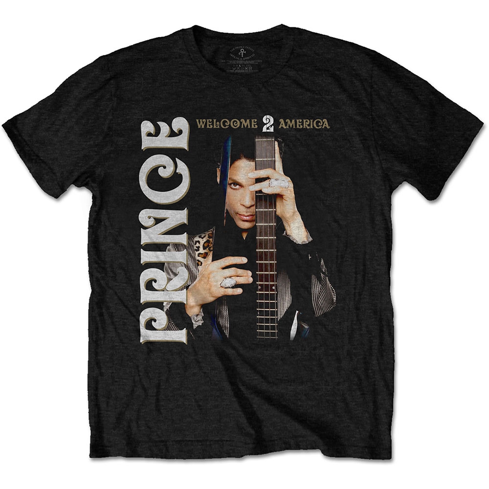 Prince Unisex T-Shirt: Welcome 2 America (Small)