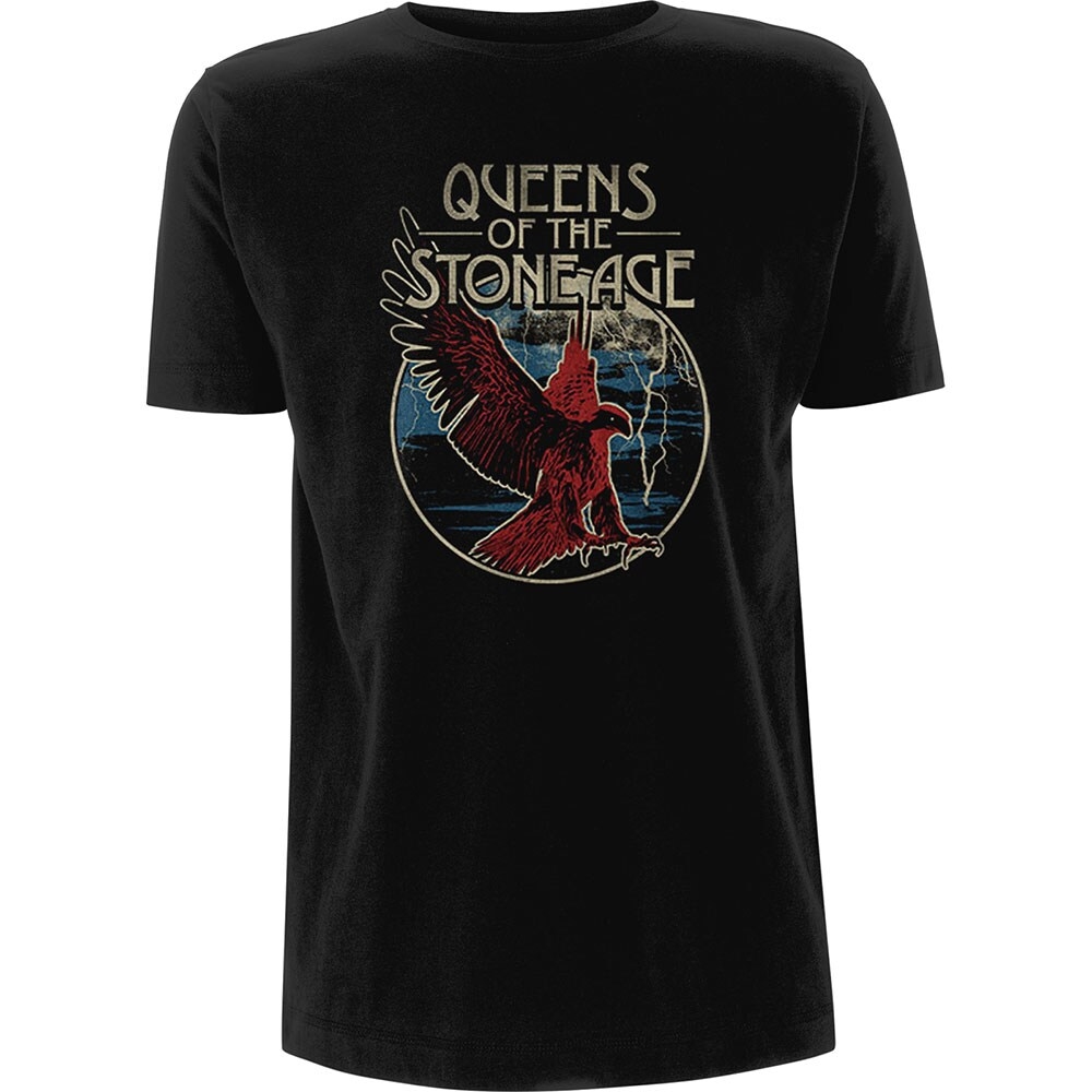 Queens Of The Stone Age Unisex T-Shirt: Eagle (Small)