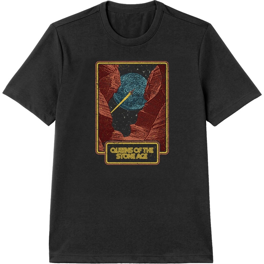 Queens Of The Stone Age Unisex T-Shirt: Canyon (X-Large)