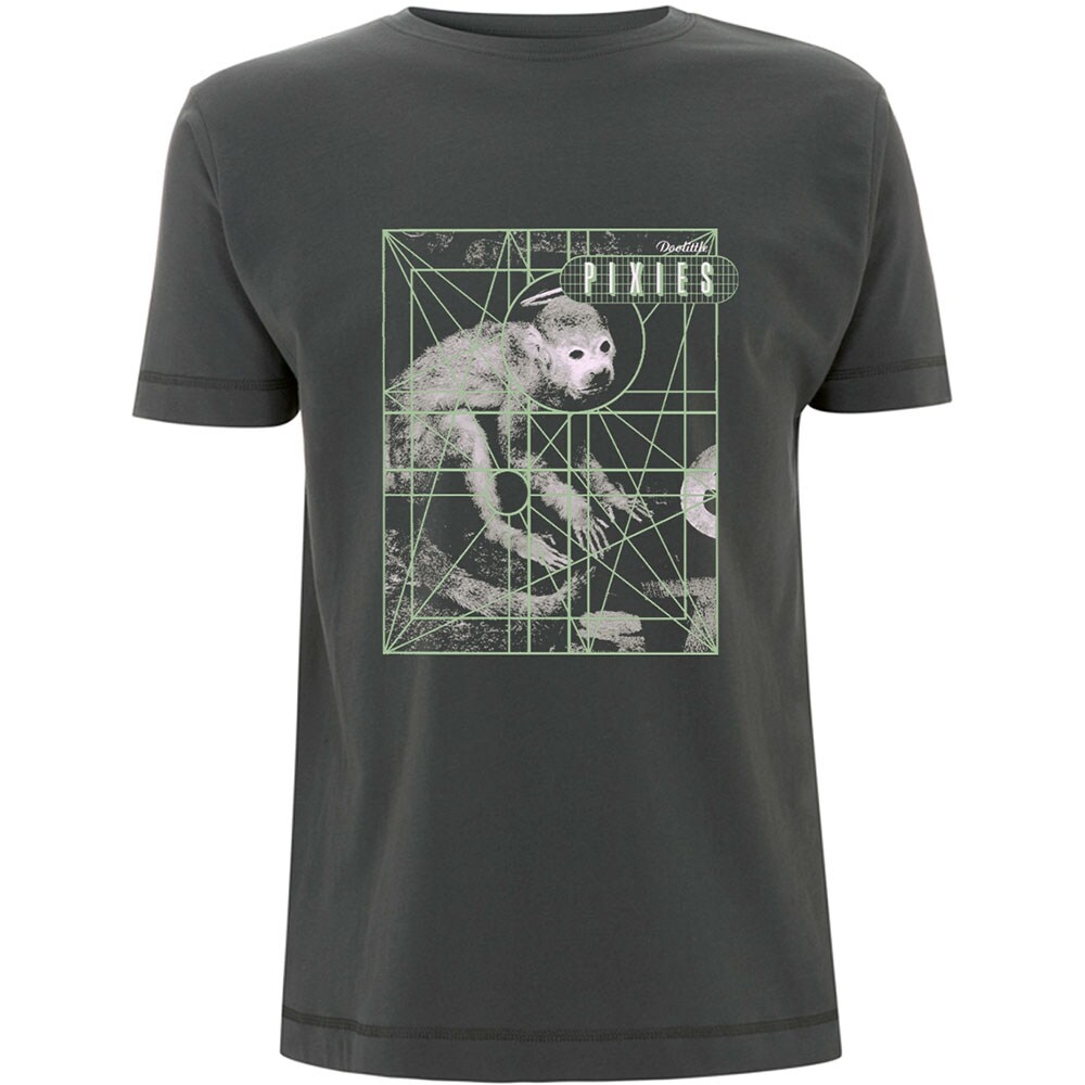 Pixies Unisex T-Shirt: Monkey Grid (Small)