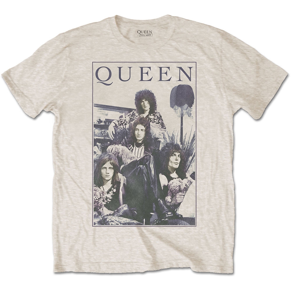 Queen Unisex T-Shirt: Vintage Frame (XX-Large)